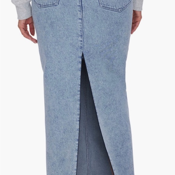 Good American Dresses & Skirts - Good American Blue A-Line Denim Skirt Sz 10